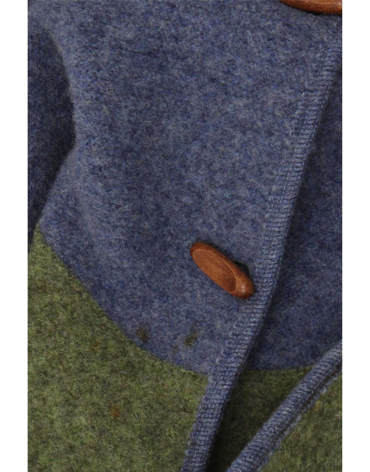 Jachetă duffle cu glugă Giesswein pentru femei UK 14, mare, gri, color block