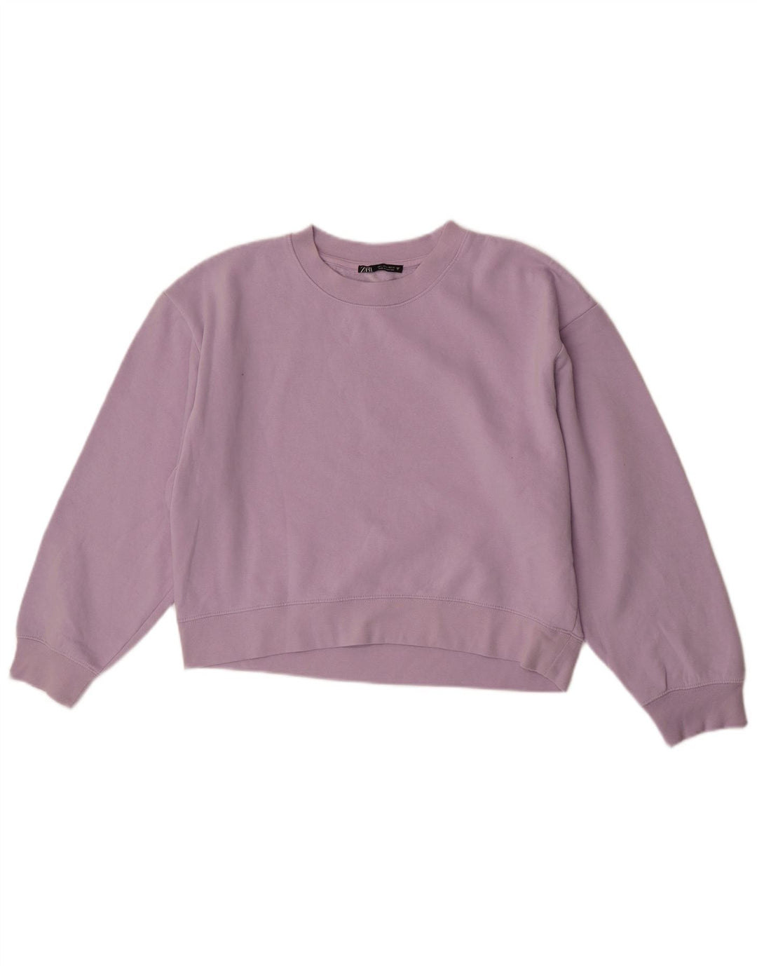 Pulover pentru damă Zara Crop Pulover UK 16 Poliester violet mare