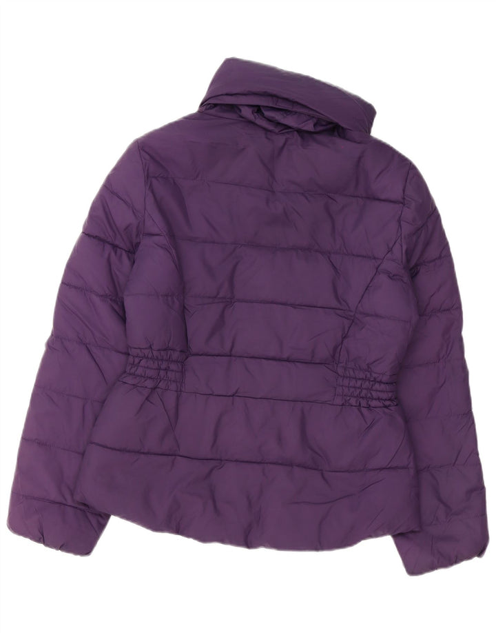 Jachetă căptușită supradimensionată pentru femei Marks & Spencer UK 10 Poliester violet mic