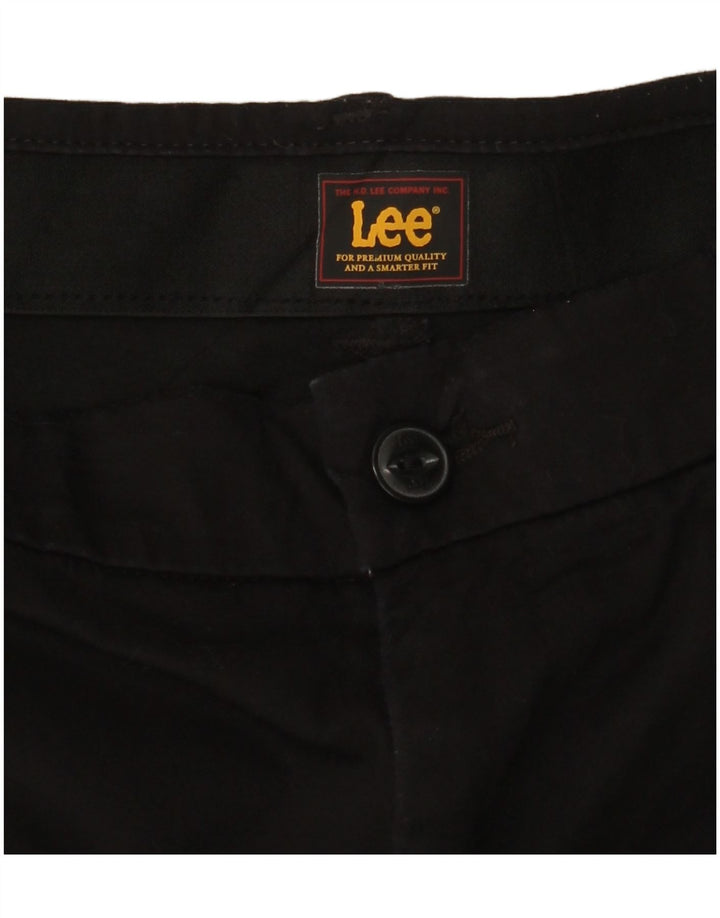 Pantaloni chino drepti LEE pentru femei W30 L31 negri