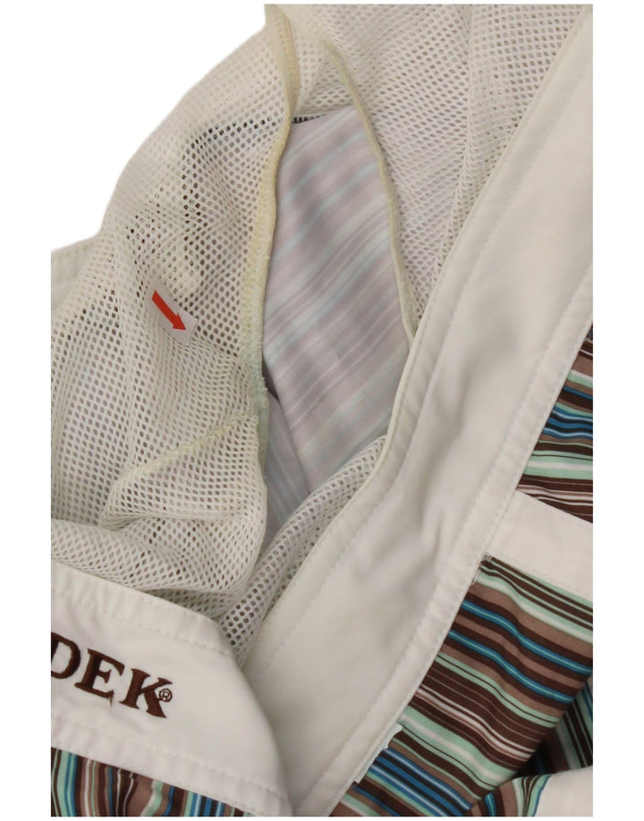 SUNDEK Pantaloni scurți de înot pentru bărbați Poliester cu dungi multicolore medii