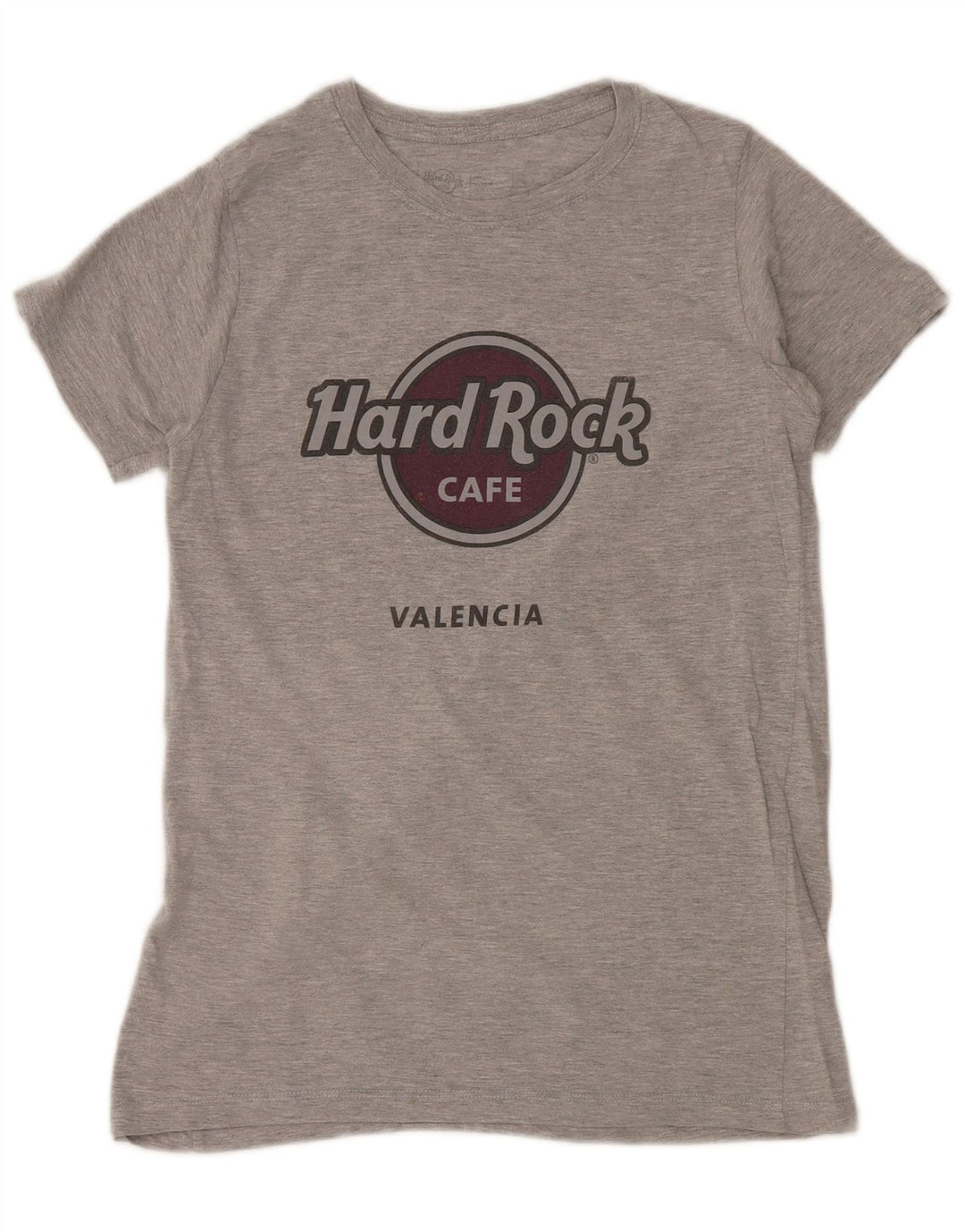 HARD ROCK CAFE Tricou grafic Valencia pentru femei Top UK 12 Medium Gri