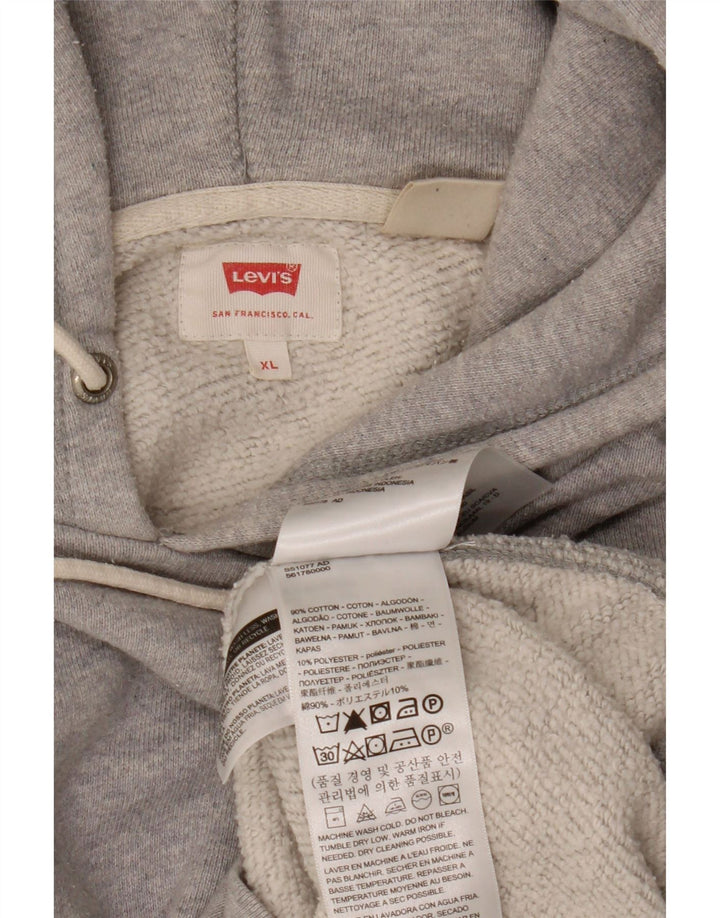 Pulover Levi's pentru bărbați, XL, bumbac gri