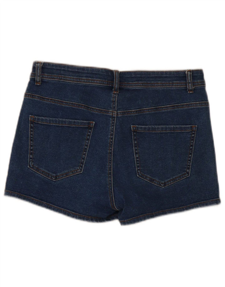 Pantaloni scurți din denim pentru femei BENETTON W30 Medium Blue