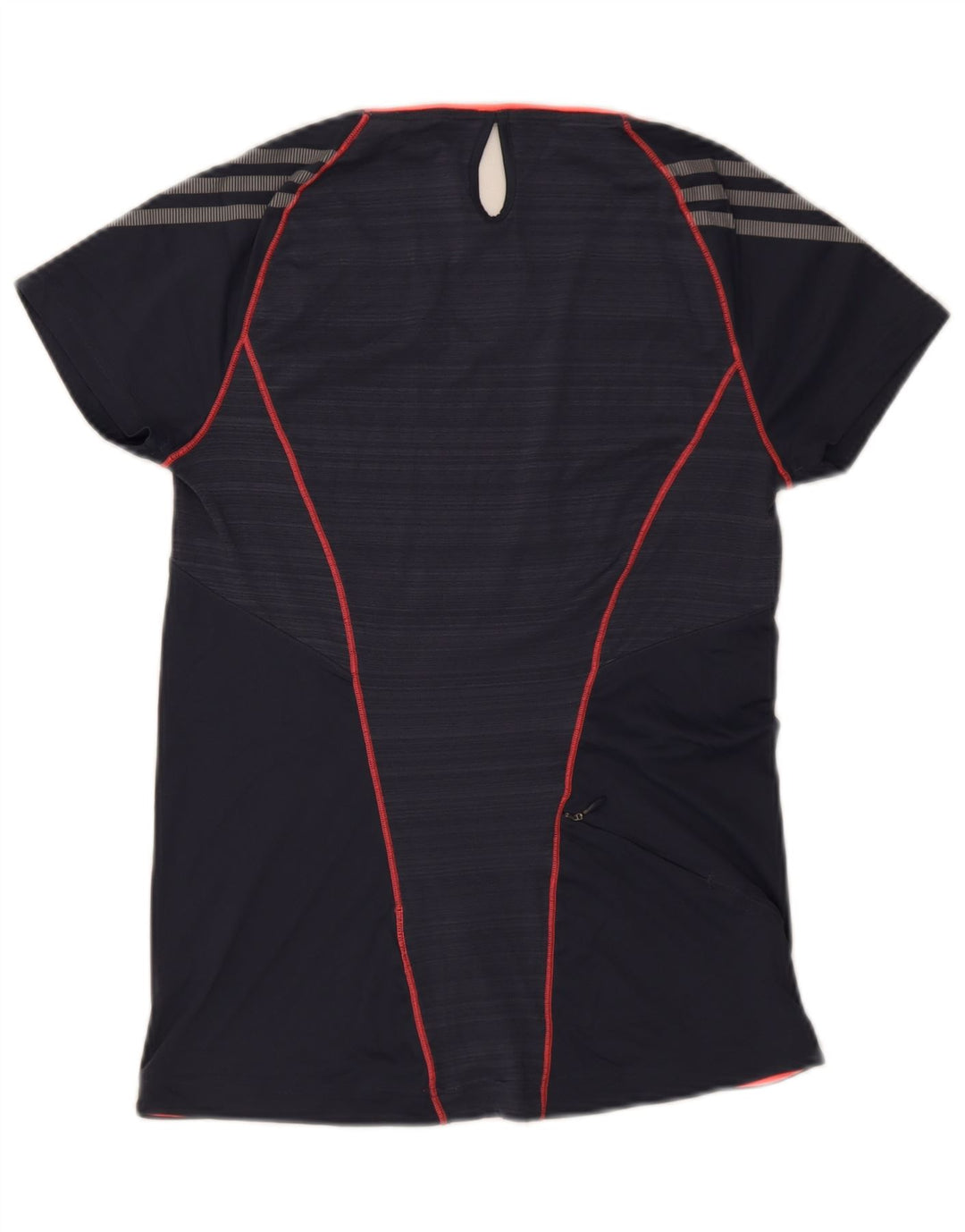 Tricou Adidas Climalite pentru femei Top UK 8/10 Small Bleumarin Poliester