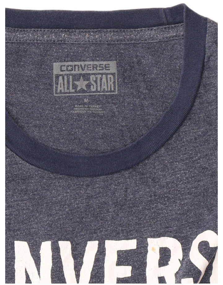 Tricou grafic pentru bărbați CONVERSE Top Mediu Bleumarin