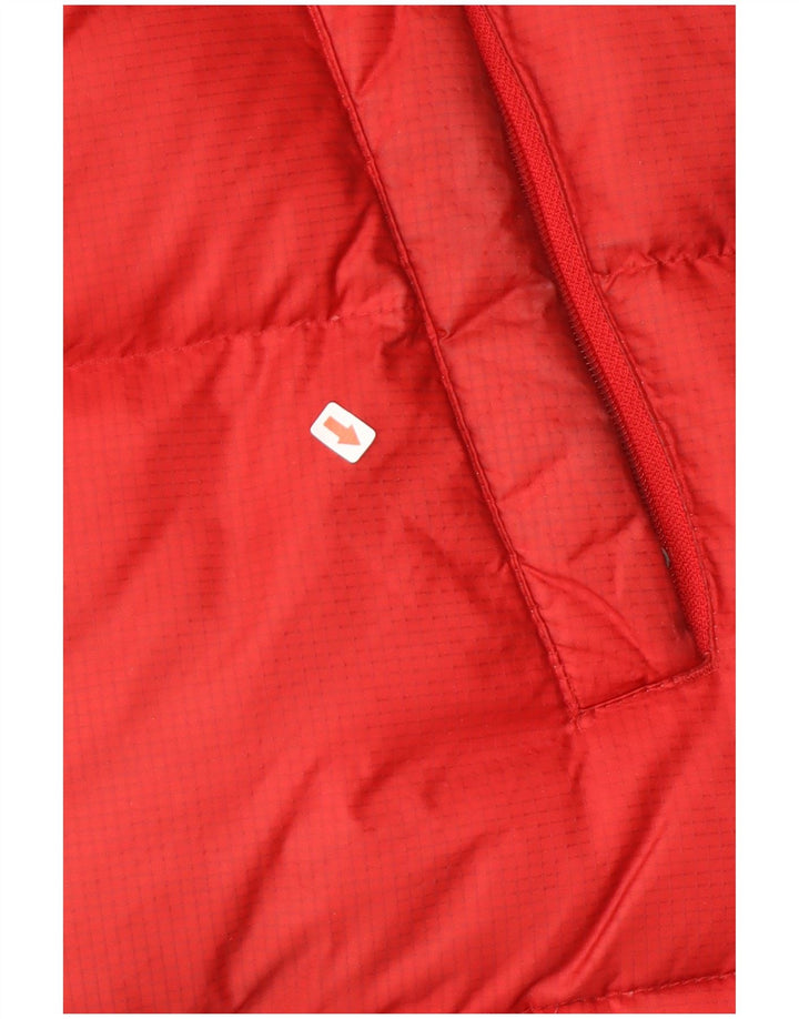 Jachetă căptușită cu glugă pentru bărbați Dickies UK 38 Medium Red Colorblock Nylon