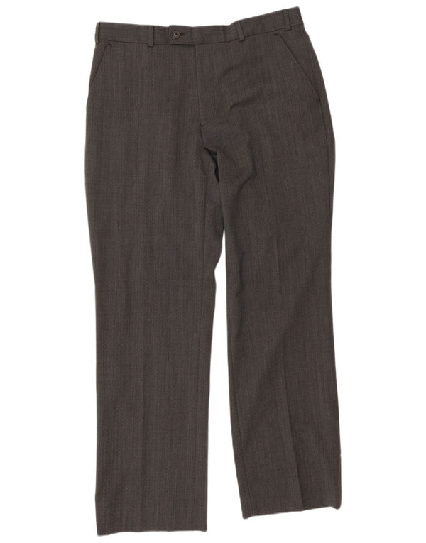 Pantaloni drepți Ted Baker pentru bărbați L34 L31 gri