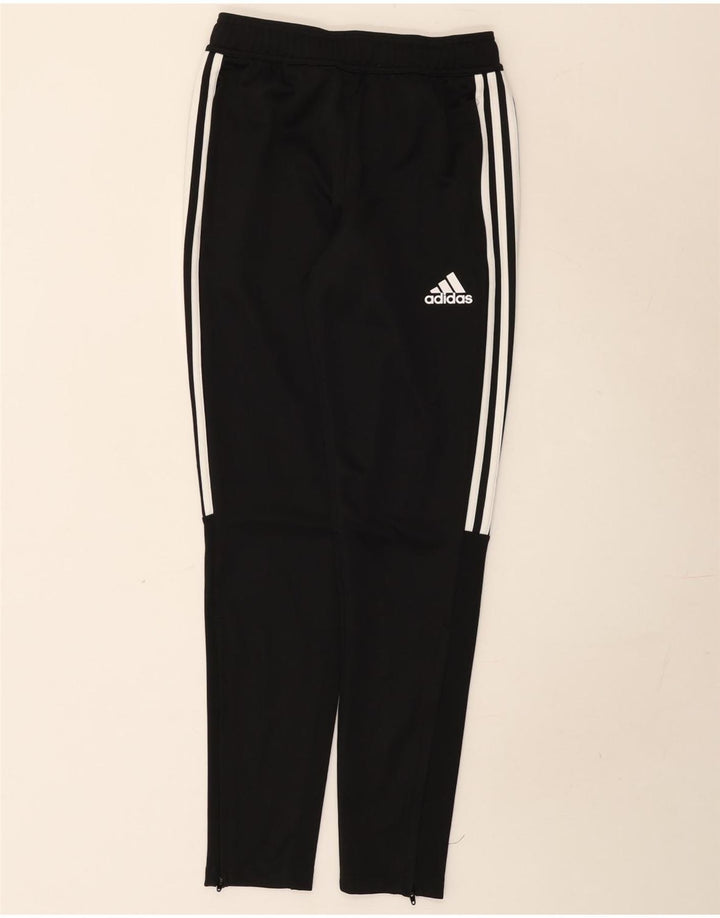 Pantaloni de trening Adidas Aeroready pentru bărbați, poliester negru mic