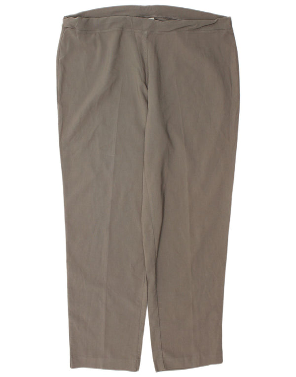 Marks & Spencer Pantaloni casual pentru femei Autograph UK 18 XL W40 L31 gri