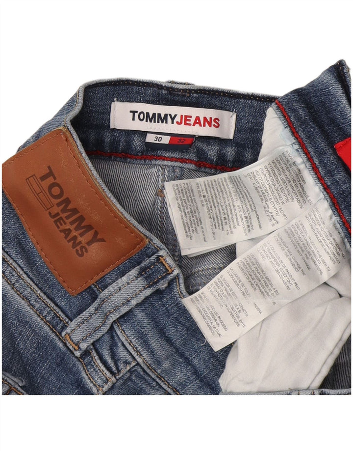 Blugi slim pentru femei Tommy Hilfiger W30 L32 bumbac albastru