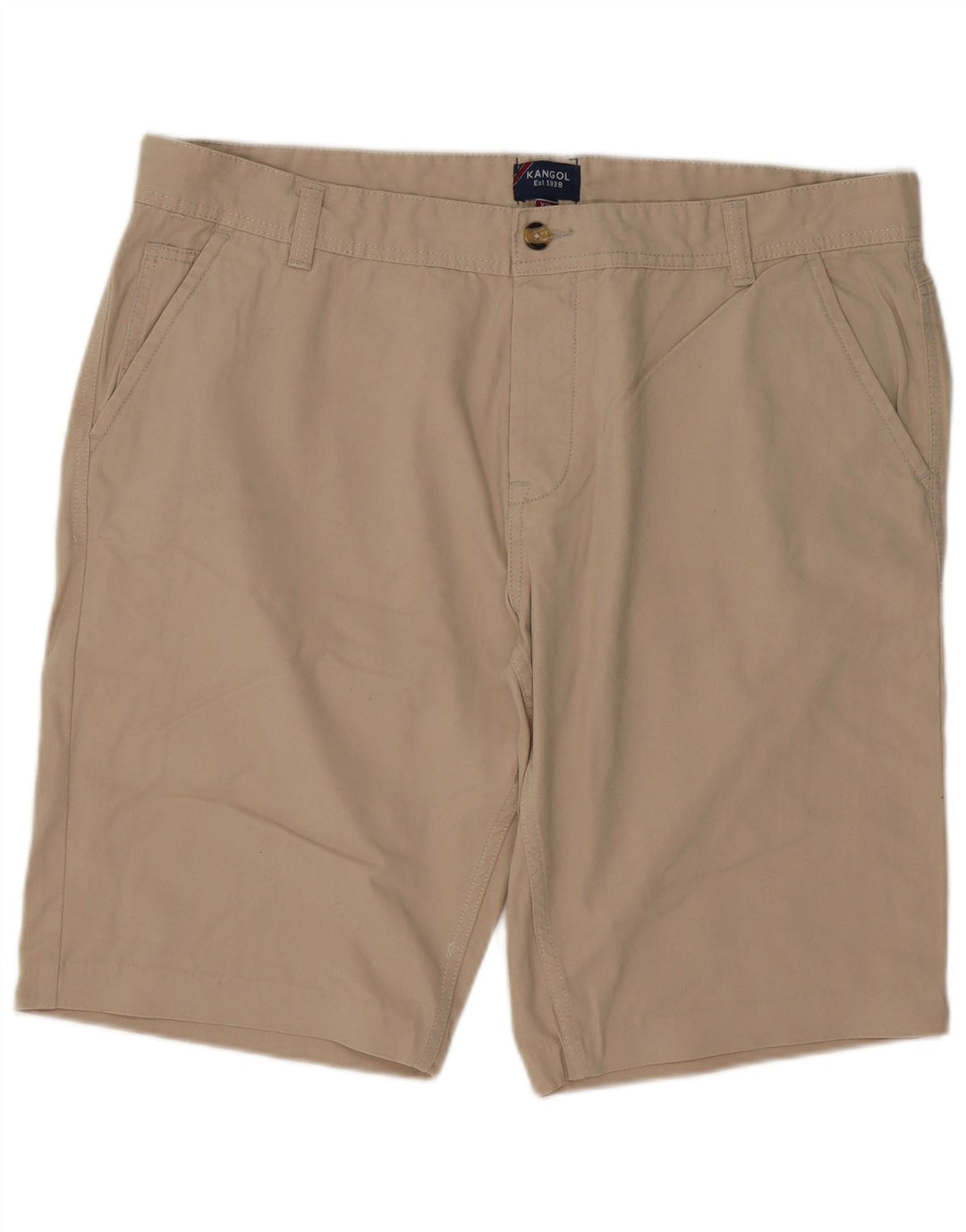 Pantaloni scurți chino pentru bărbați KANGOL 2XL W42 bumbac bej