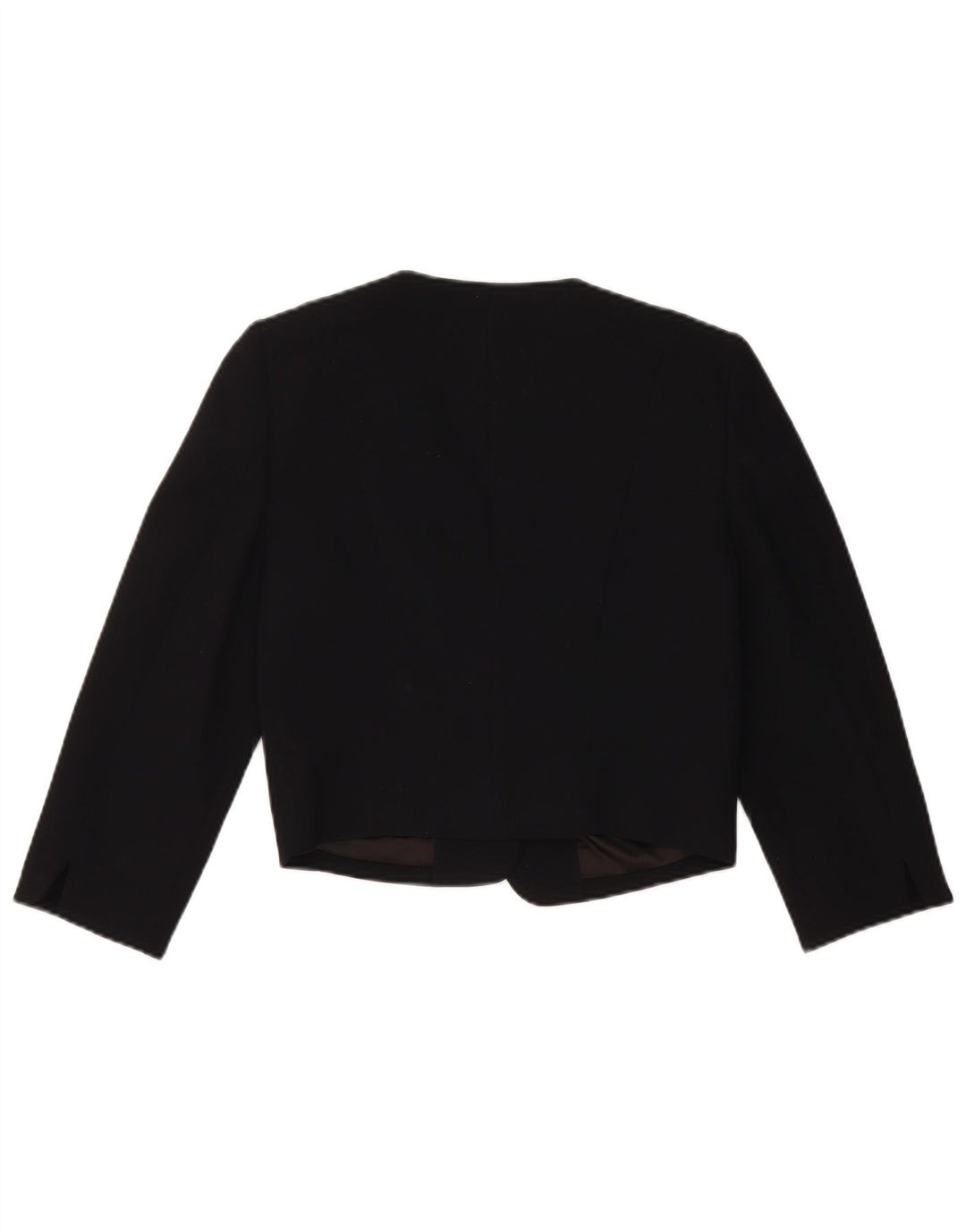 Jachetă Blazer deschisă pentru femei Monsoon UK 10 Poliester negru mic