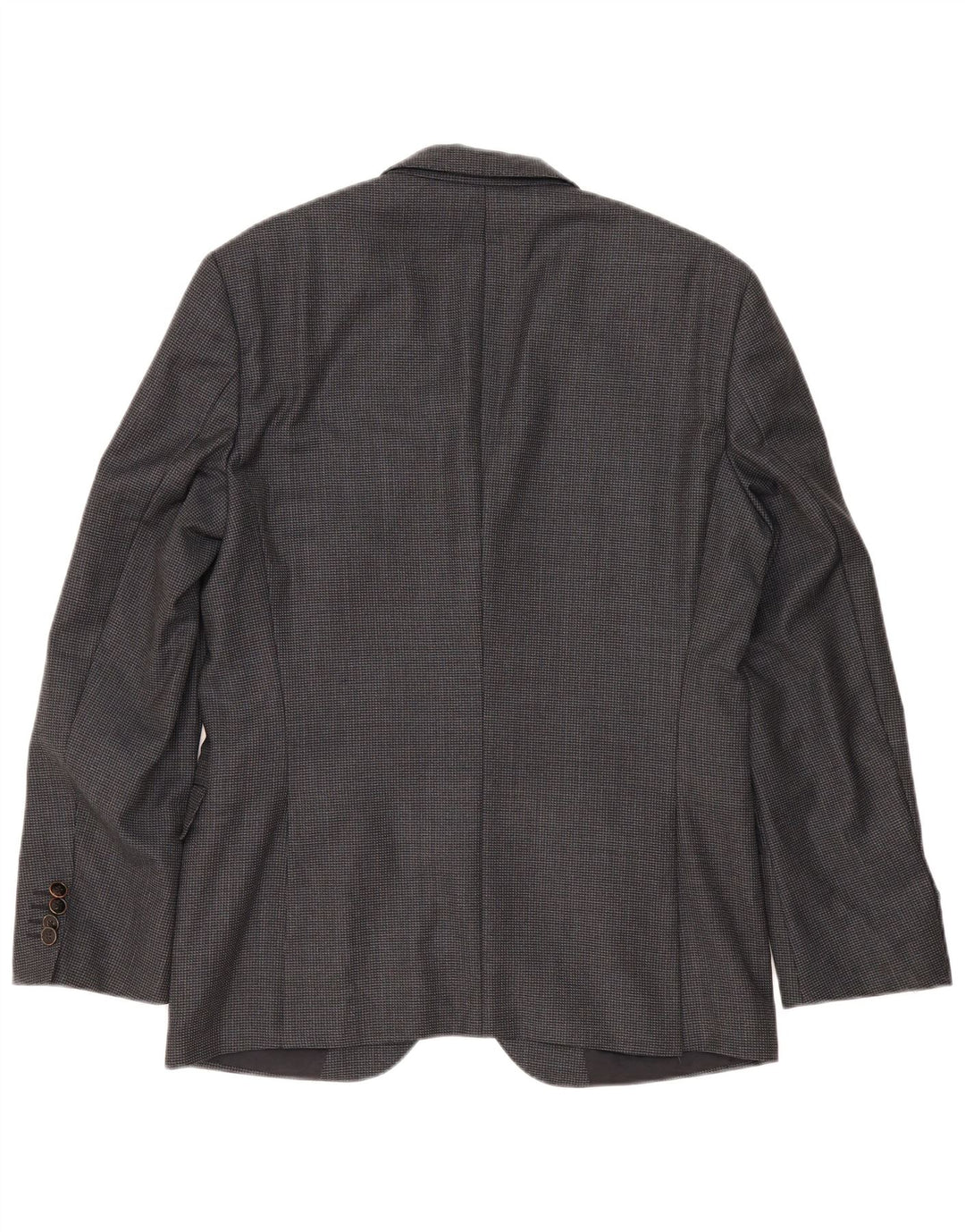 Blazer pentru bărbați Hugo Boss cu 2 nasturi EU 48 Lână gri mediu