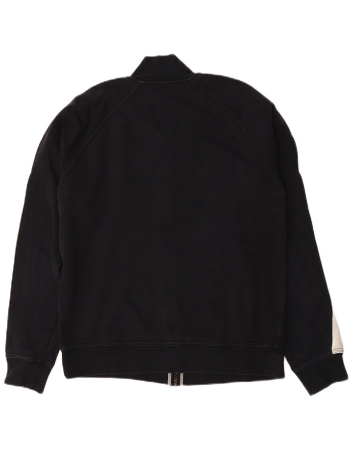 Jachetă de trening Nike pentru bărbați, bumbac color bloc negru mediu