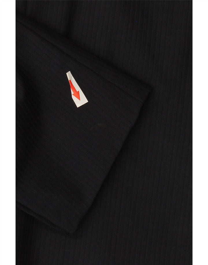 Jachetă Blazer pentru bărbați Calvin Klein cu 2 nasturi IT 48 Medium bleumarin cu dungi