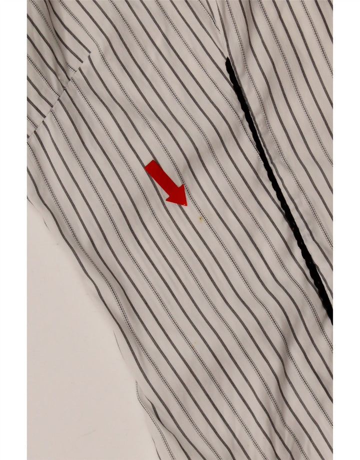 Cămașă Dolce & Gabbana pentru femei IT 42 Medium White Pinstripe