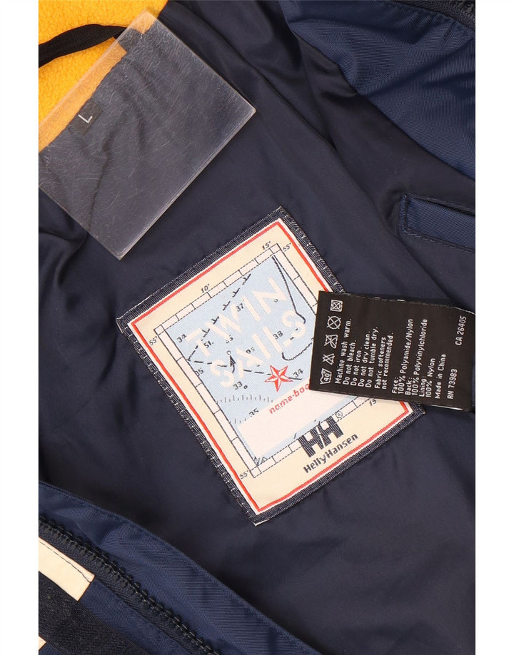 Jachetă de vânt cu glugă Helly Hansen pentru bărbați UK 40, mare, bleumarin