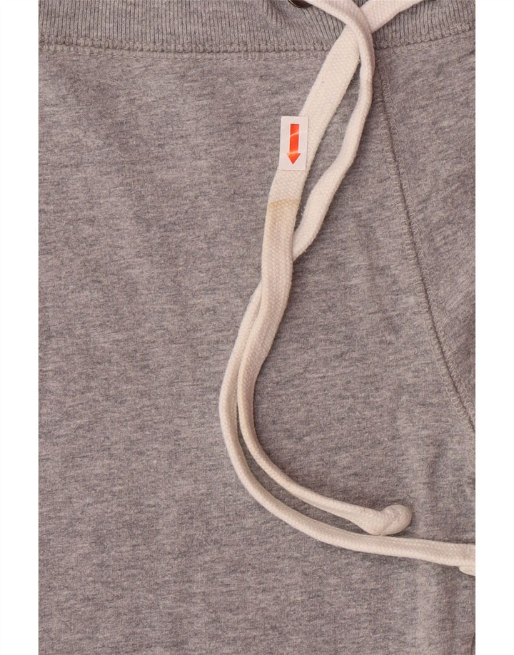 JACK WILLS Pantaloni de trening grafic pentru femei Pantaloni de jogging UK 12 Gri mediu