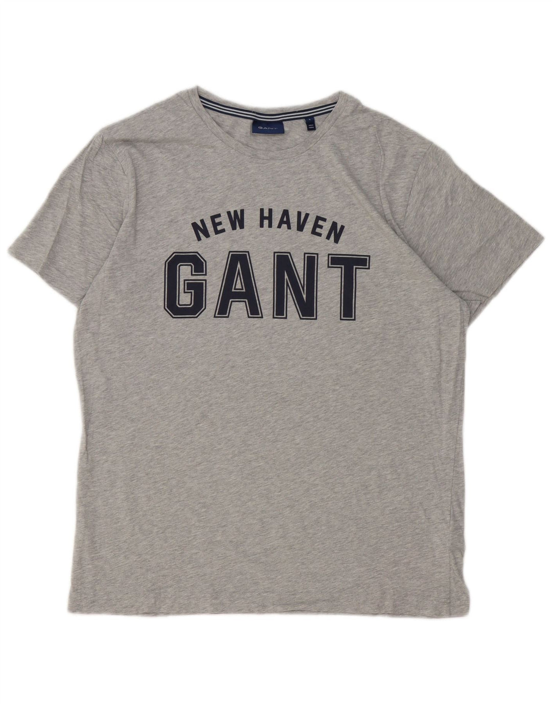 Tricou grafic Gant pentru bărbați Top mare bumbac gri