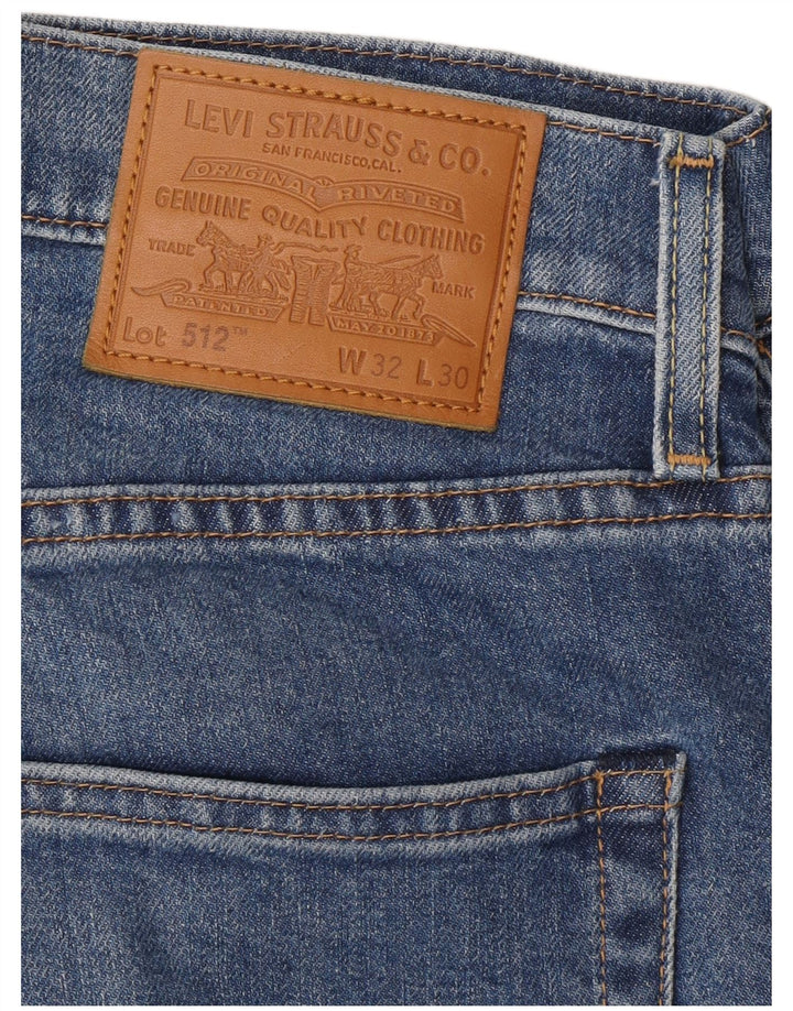 Blugi slim pentru bărbați Levi's W32 L30 Bumbac albastru