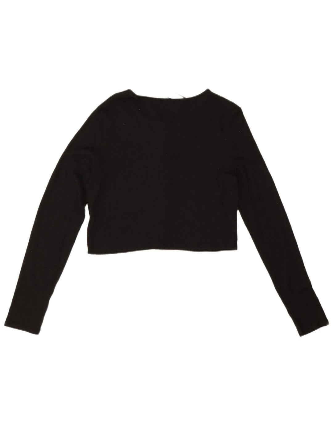 Pulover cardigan pentru femei Zara UK 14 mare, negru, viscoză