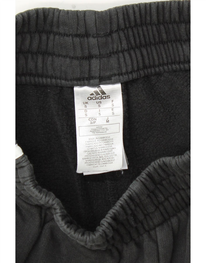 Pantaloni de trening pentru bărbați ADIDAS Pantaloni de jogging Mici Bumbac negru