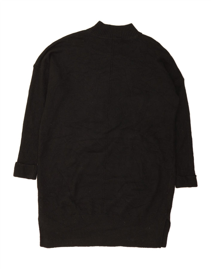 FAT FACE Womens Oversized Jumper Dress UK 18 XL Black Polyester Vintage Fat Face and Second-Hand Fat Face from Messina Hembry 