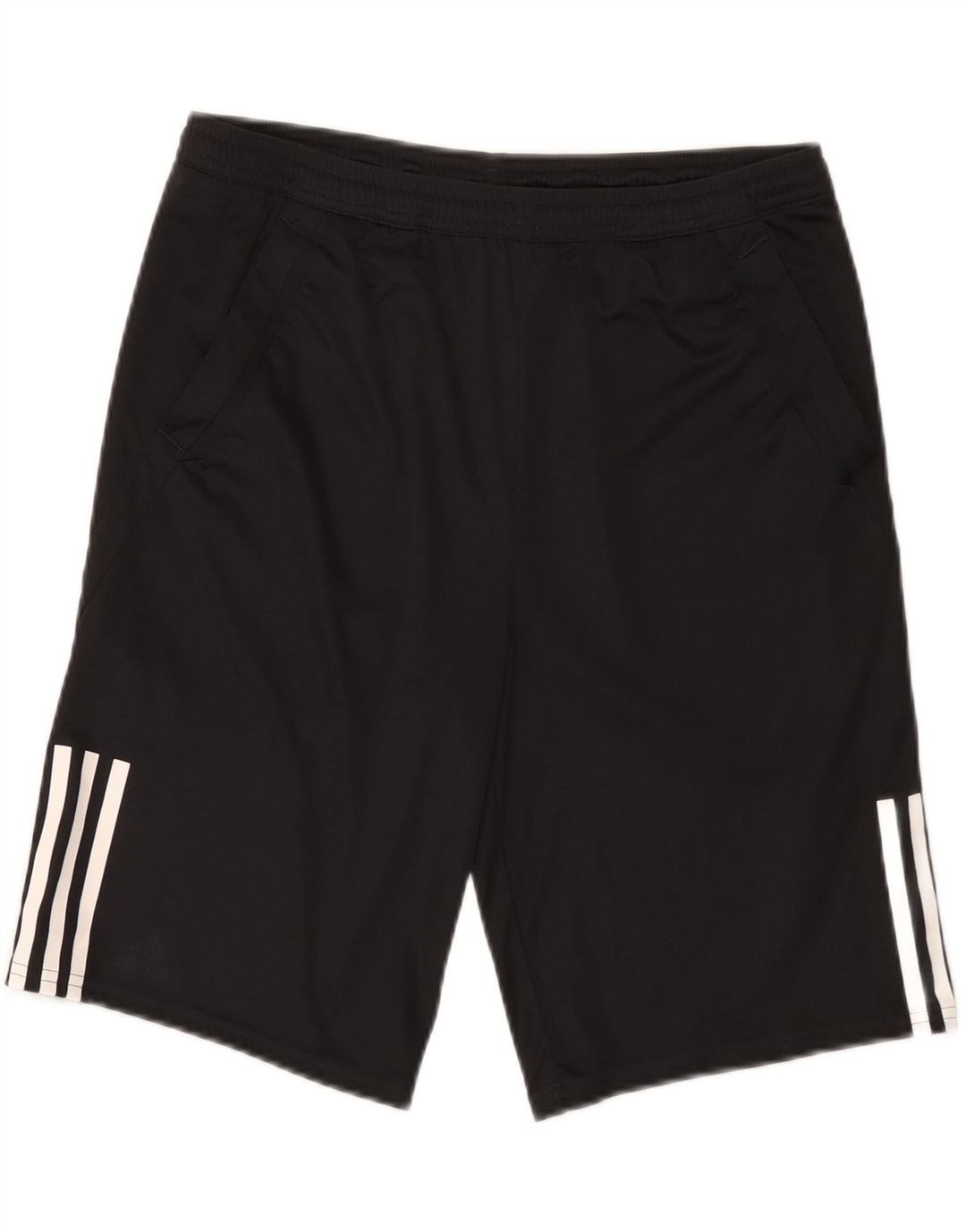 Pantaloni scurți sport adidas băieți 15-16 ani poliester negru