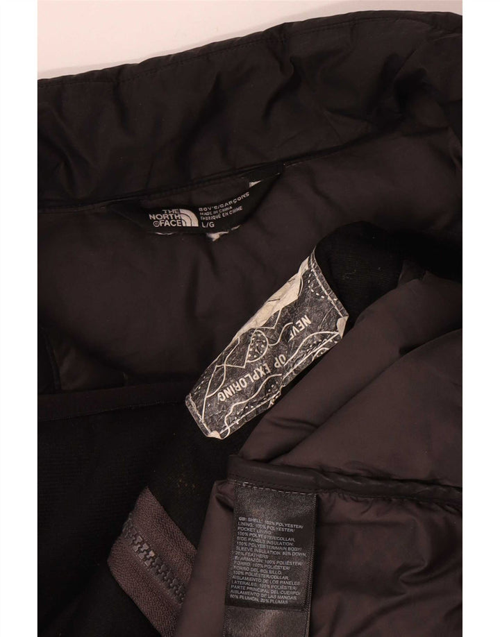 Jachetă căptușită pentru băieți The North Face 11-12 ani, mare, poliester negru