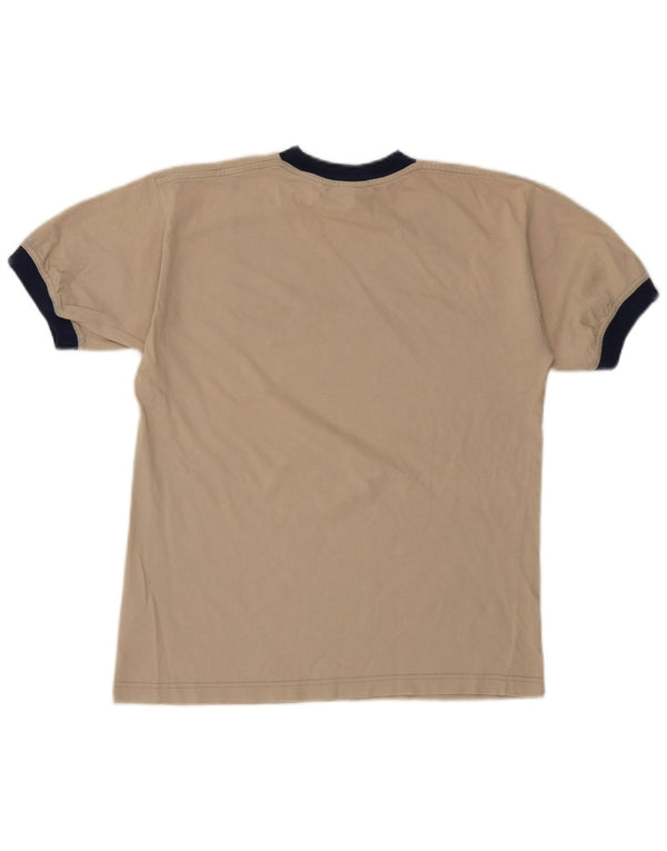 Tricou grafic Nike pentru băieți Top 13-14 ani XL Bej Bumbac color bloc