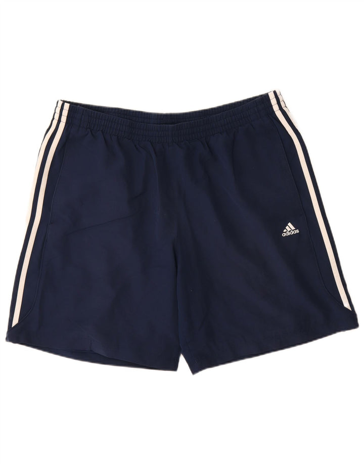 Pantaloni scurți ADIDAS Climalite Sport XL Bleumarin Poliester