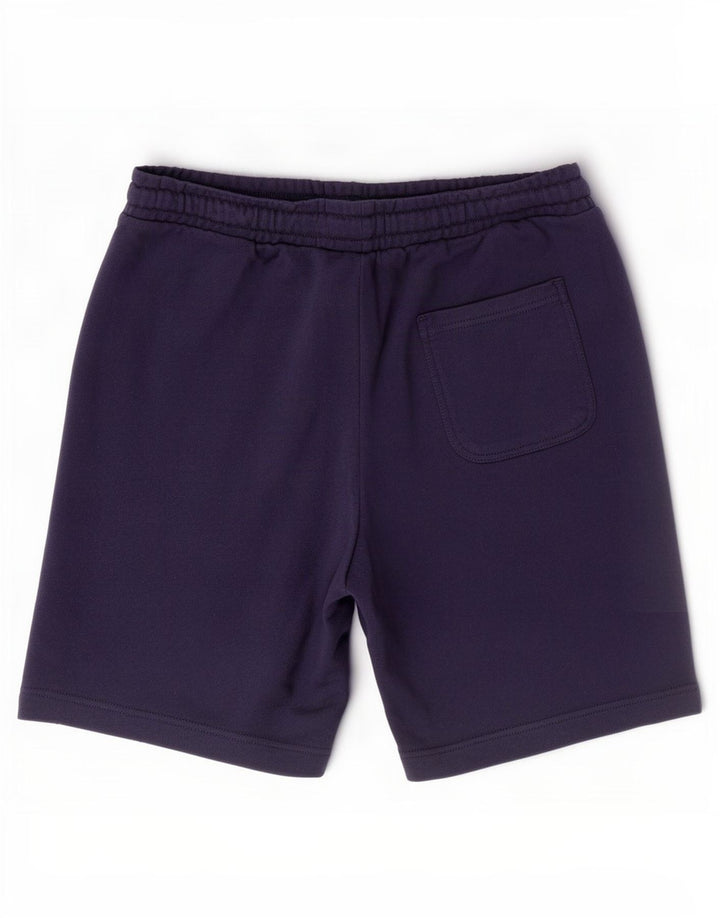 Pantaloni scurți sport Lyle & Scott pentru bărbați, bumbac, albastru bleumarin mediu