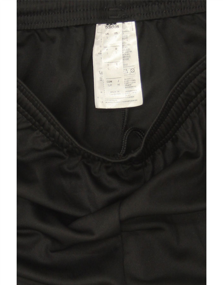 Pantaloni scurți sport Aeroready ADIDAS pentru femei UK 8, poliester negru mic