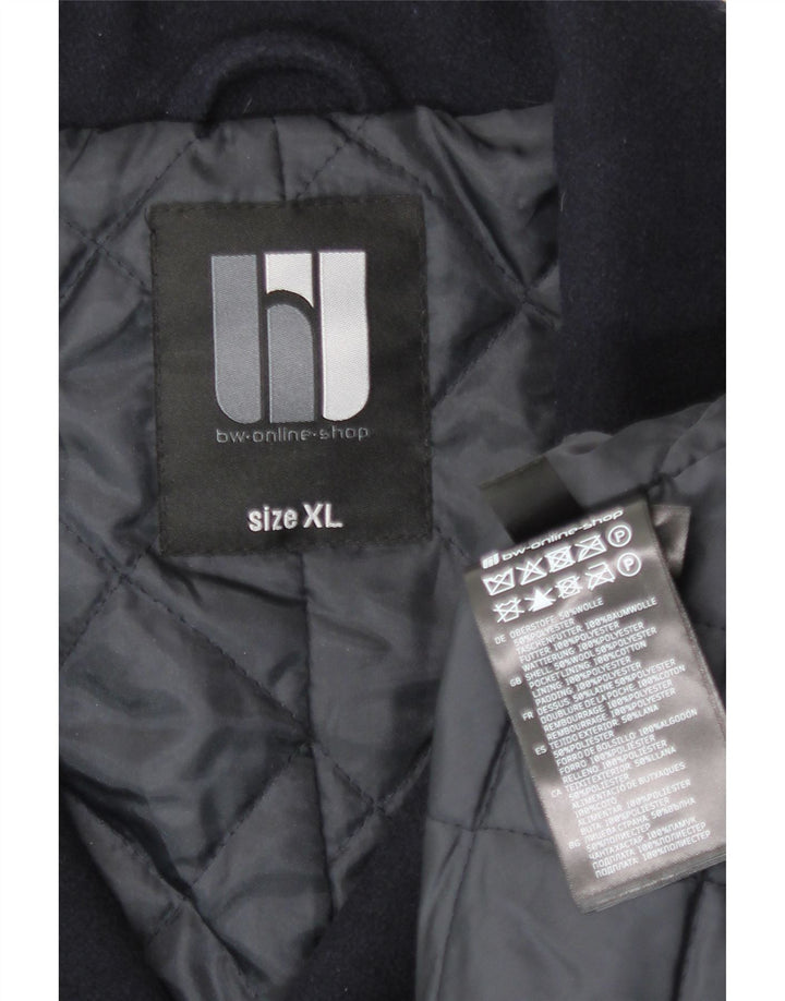Palton Vintage pentru bărbați UK 42 XL Lână bleumarin