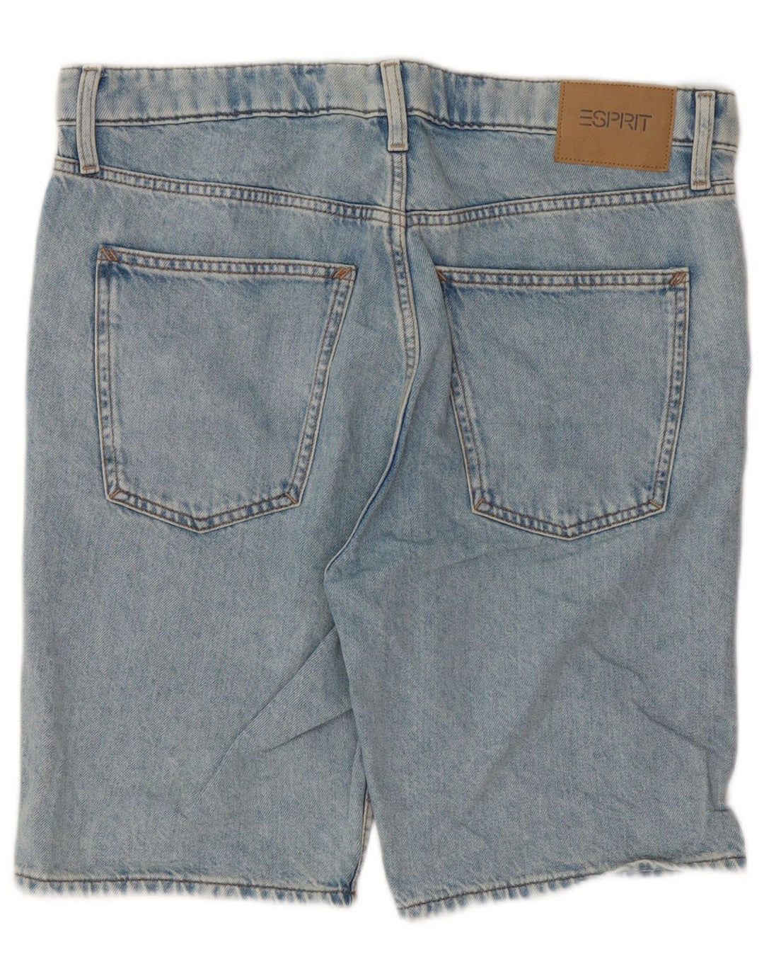 Pantaloni scurți din denim pentru bărbați Esprit W33, bumbac albastru mediu