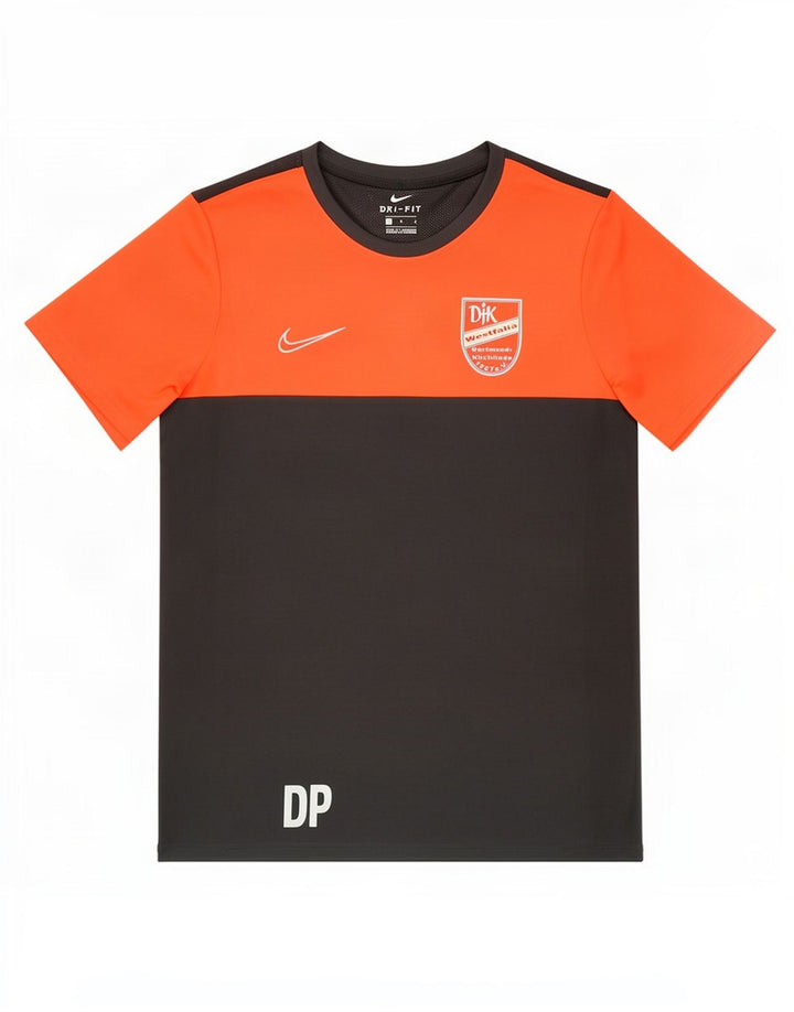 Tricou grafic Nike Dri Fit pentru bărbați Top mare, gri, poliester color bloc