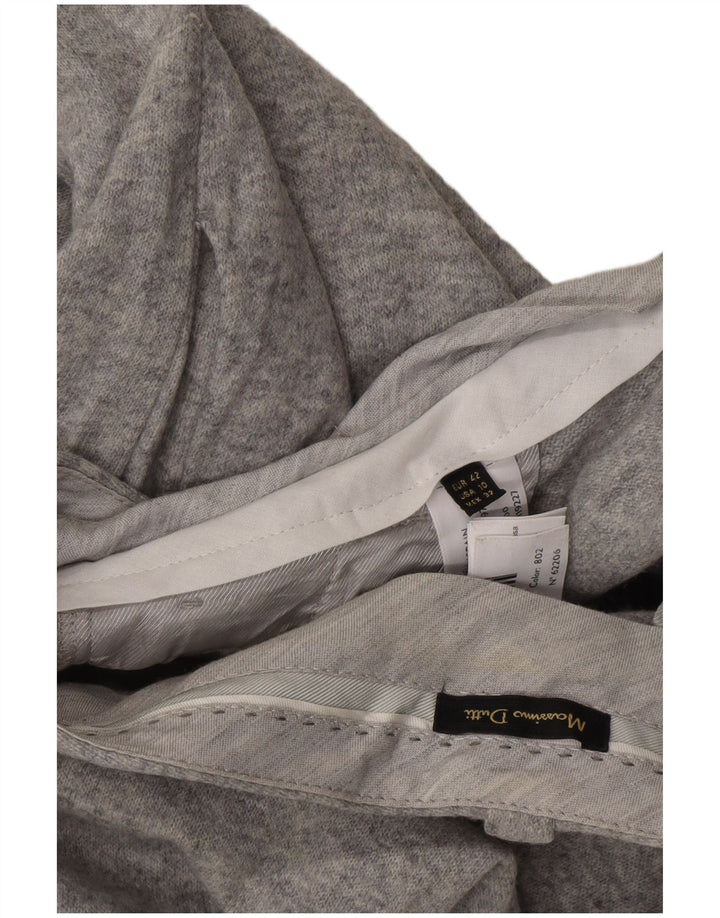 MASSIMO DUTTI Pantaloni tăiați pentru femei EU 42 Large W32 L25 Gri