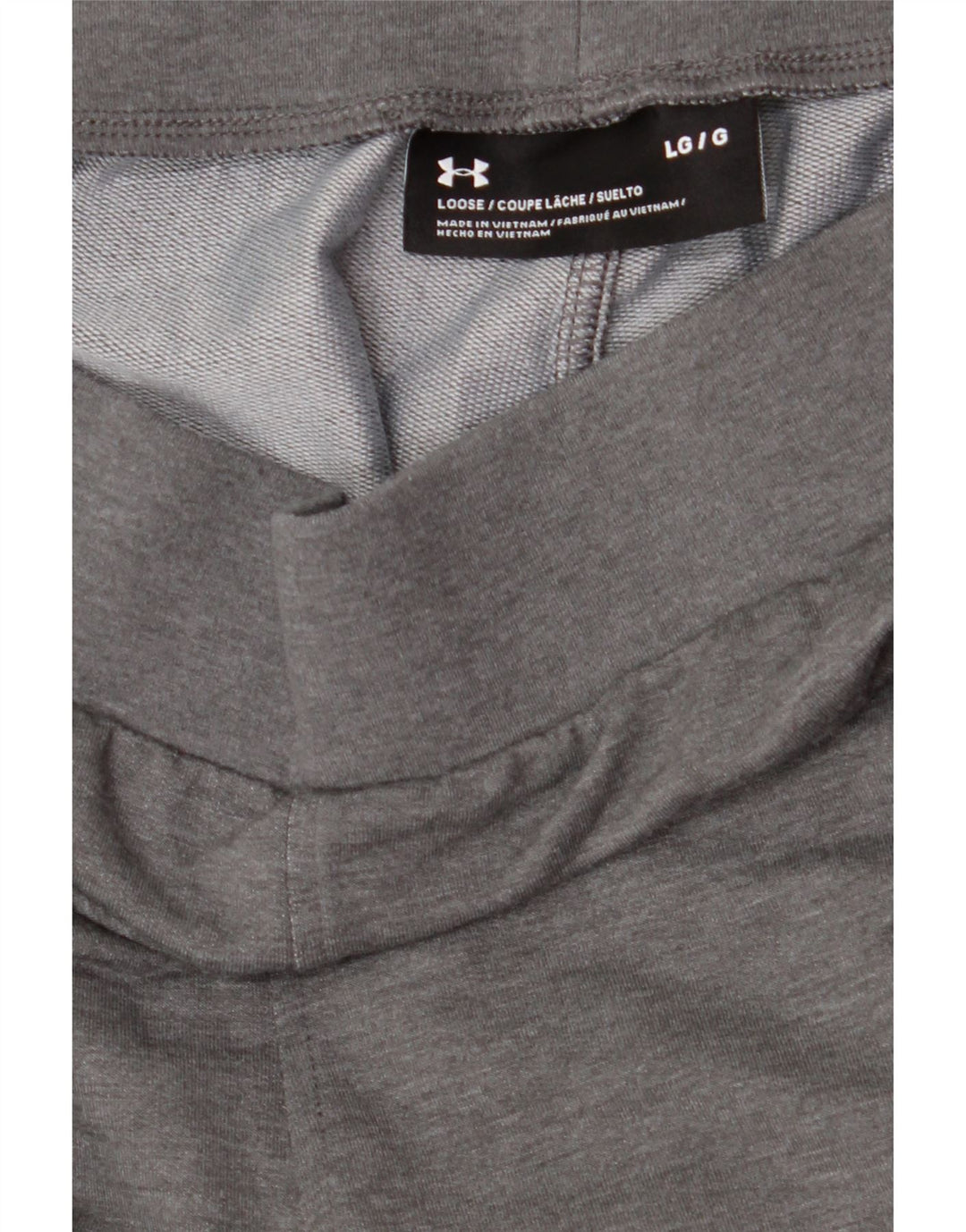 UNDER ARMOUR Pantaloni de trening pentru bărbați SMU Mustangs Joggeri mari, gri