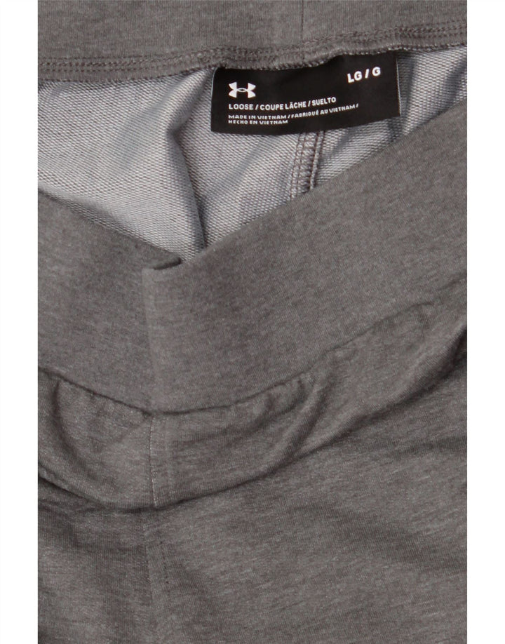 UNDER ARMOUR Pantaloni de trening pentru bărbați SMU Mustangs Joggeri mari, gri