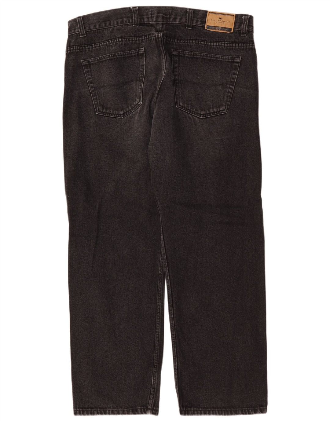Blugi drepti pentru bărbați Marks & Spencer Blue Harbour W40 L29 bumbac negru