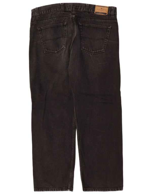 Blugi drepti pentru bărbați Marks & Spencer Blue Harbour W40 L29 bumbac negru