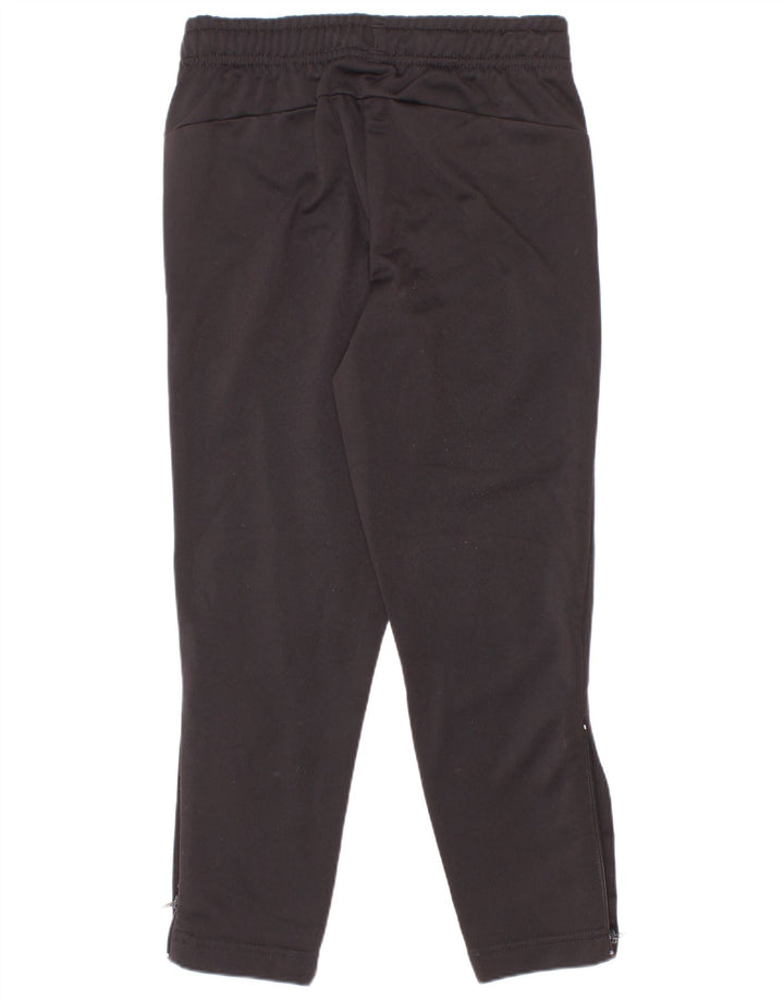 Pantaloni de trening Puma pentru baieti 5-6 ani negri