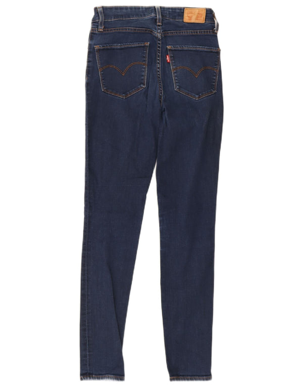 Blugi skinny cu talie medie 711 Levi's pentru femei W26 L28 bumbac bleumarin
