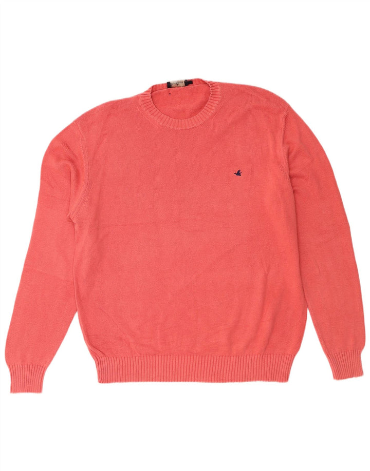 Pulover Brooksfield pentru bărbați, cu gât roșu, IT 54 XL, roz