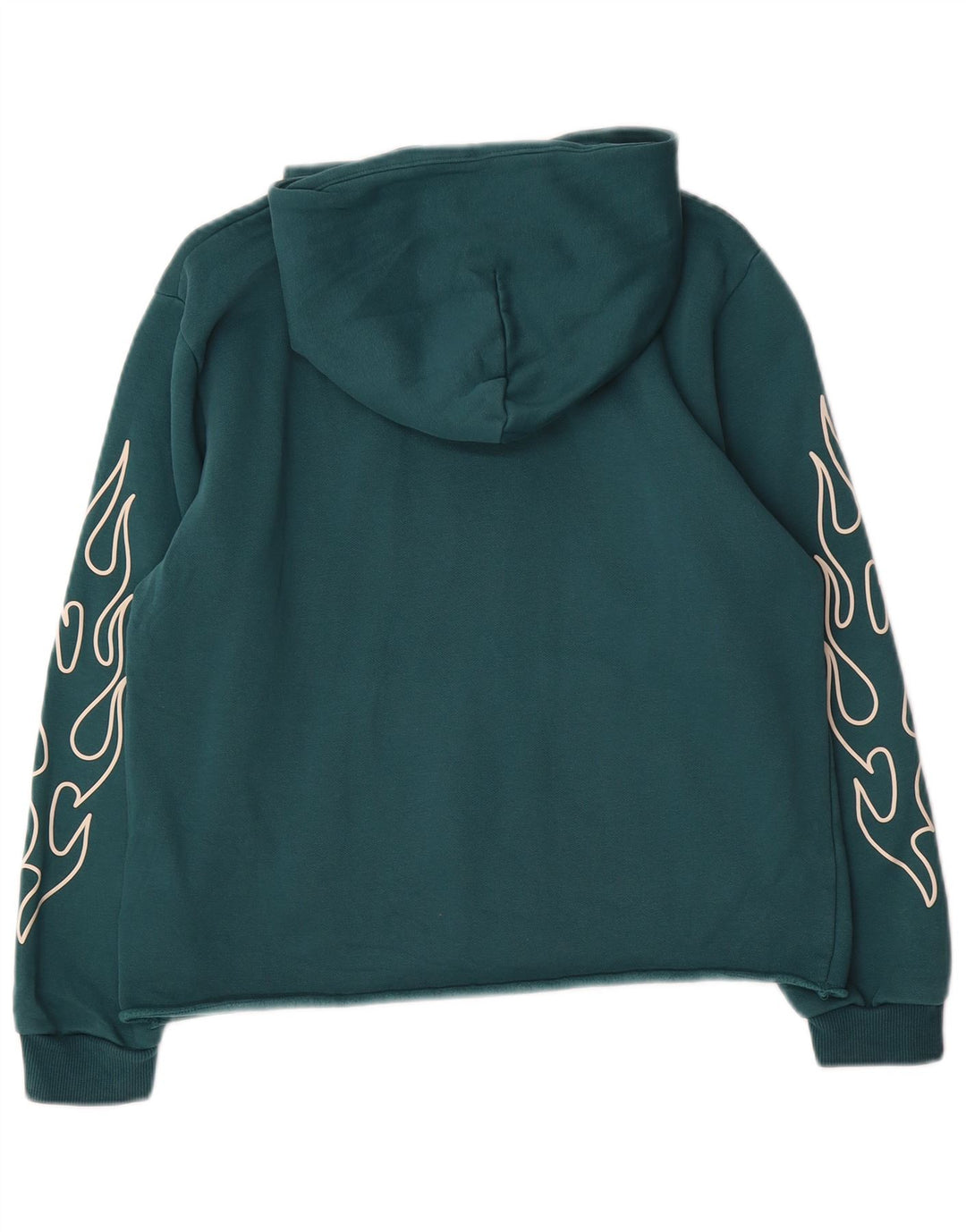 Pulover PUMA Fete Loose Fit Graphic Hoodie 13-14 ani, bumbac verde