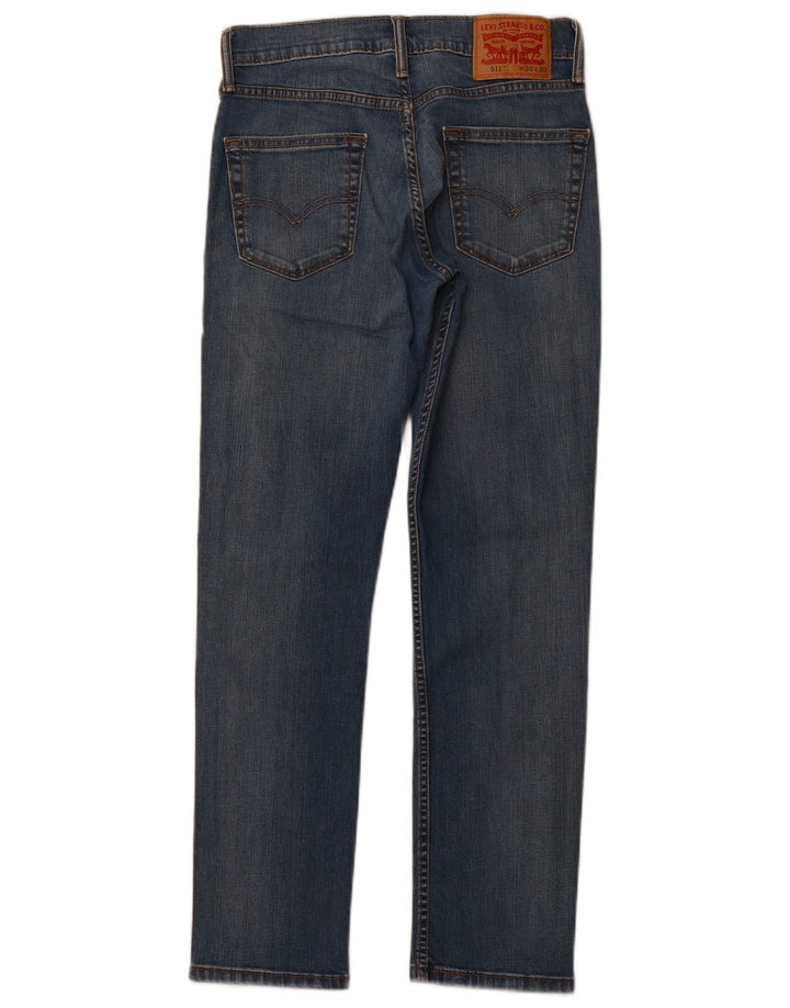 Blugi Levi's 511 Slim pentru bărbați W30 L30 Bumbac albastru