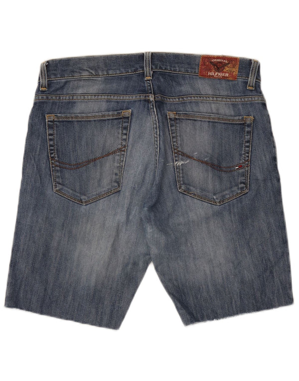 Pantaloni scurți din denim pentru femei Tommy Hilfiger W34 Large Blue