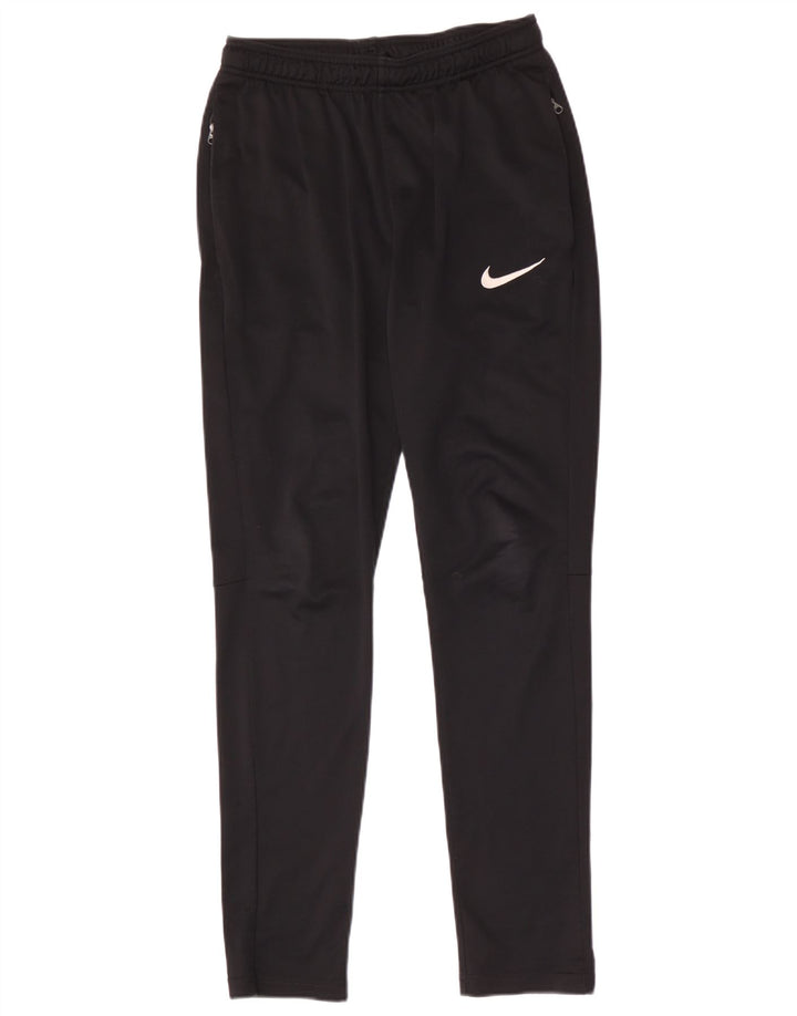 Pantaloni de trening Nike Dri Fit pentru bărbați, poliester negru mic