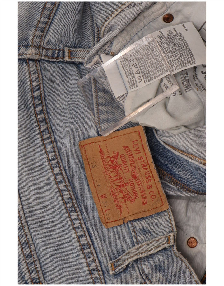 Blugi Levi's 516 Bootcut W34 L36 Bumbac albastru